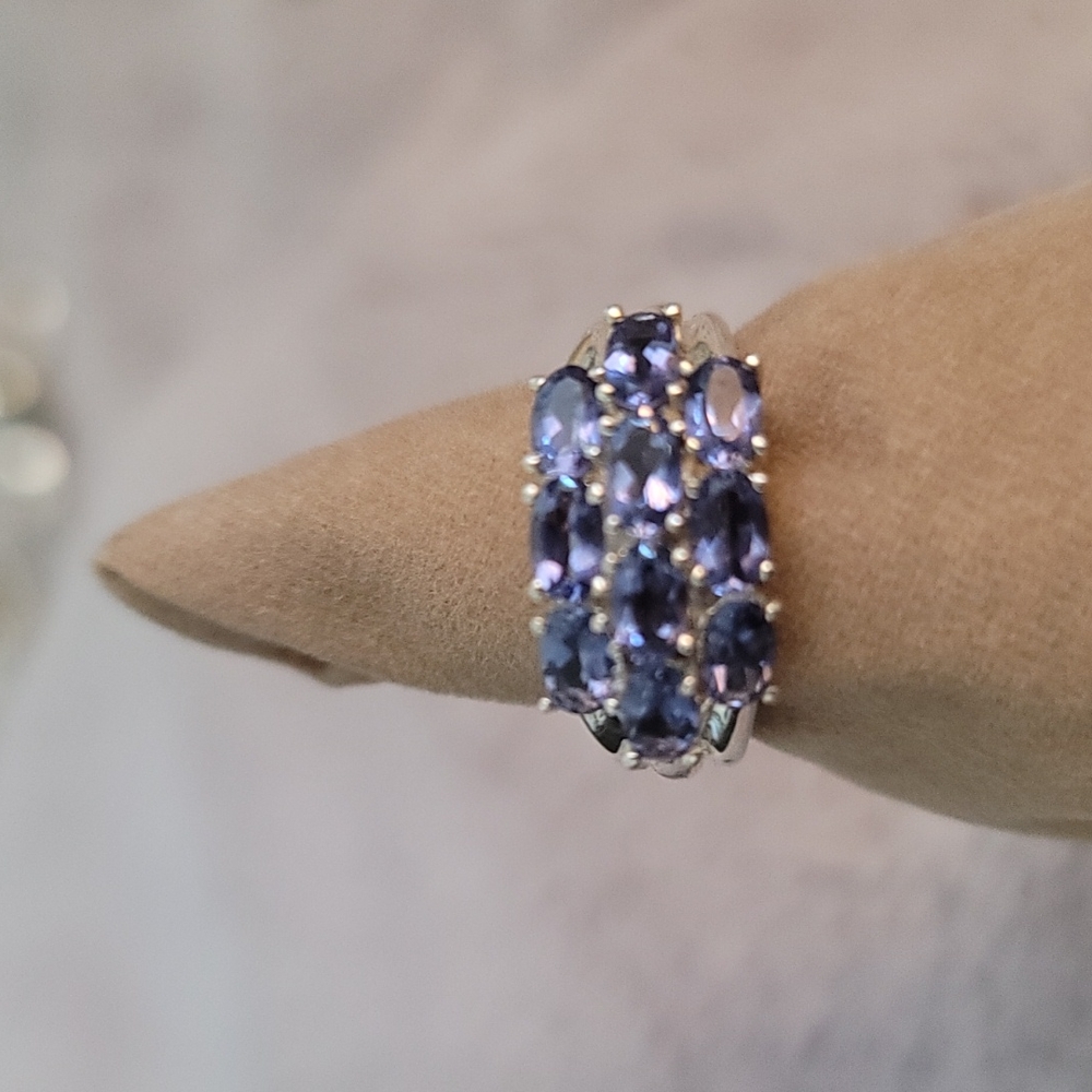 Amaythest Sterling Ring